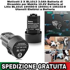 Bl1013 3.0ah batteria usato  Casapesenna