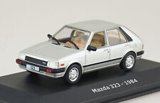 Mazda 323 srebrna 1984 1:43 Hachette model samochodu na sprzedaż  Wysyłka do Poland