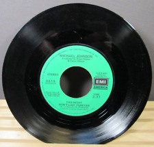 RECORD Single 45s Michael Johnson "This Night Won't Last Forever" 1979 EMI, usado comprar usado  Enviando para Brazil