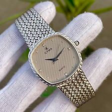 Vintage Cyma Diamond Dial Integrated Bracelet Quartz Dress Men's Watch 604, used for sale  Shipping to South Africa