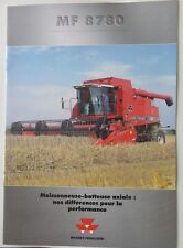 Brochure moissonneuse batteuse d'occasion  Beauvais