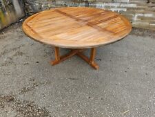 Circular hardwood teak for sale  BOLTON