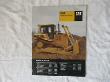 Folheto de vendas de tratores tipo pista 1996 CAT Caterpillar D6R XL comprar usado  Enviando para Brazil