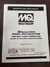 Multiquip mvc 82vh for sale  Keno