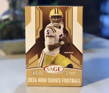 2024 SAGE HIGH SERIES Football BASE-PARALLEL-INSERT Cards *You Pick - 20% off 4+ for sale  Shipping to South Africa