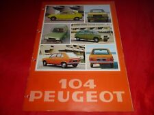 Peugeot 104 gl6 gebraucht kaufen  Emsdetten