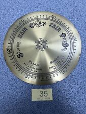 Barometer engraved dial for sale  ROMFORD