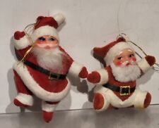 claus 2 ornaments santa for sale  Annapolis