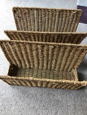 Woven wicker style for sale  CARNFORTH