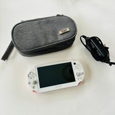 Sony PS Vita 2000 Slim PCH-2000 Rosa Branco com Estojo e Carregador - FUNCIONA MUITO BEM! comprar usado  Enviando para Brazil