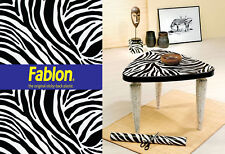 Zebra print fablon for sale  Shipping to Ireland