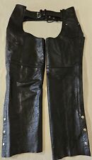 Hot leathers black for sale  Knox