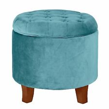 Velvet tufted round for sale  USA