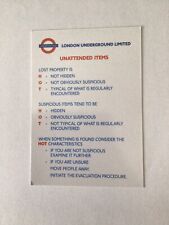 London underground staff for sale  Shipping to Ireland