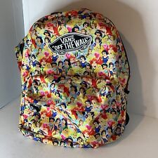 Usado, MOCHILA DE LIBRO PRINCESA DISNEY VANS OFF THE WALL RARA segunda mano  Embacar hacia Mexico