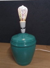 teal table lamp for sale  HEREFORD