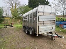 Nugent livestock trailer for sale  BRIDGWATER