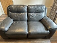Brown leather seater for sale  MANCHESTER
