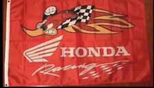 Honda woodpecker RACING Flag 3'X5' MOTORCYCLE MOTOCROSS Banner for sale  Shipping to South Africa