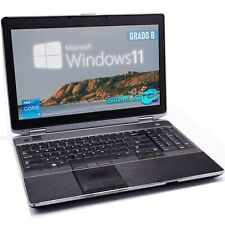 Notebook Dell Latitude E6520 i5 15,6 "WIN11 8GB 240GB Firewire E-Sata HDMI, usado comprar usado  Enviando para Brazil