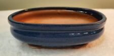 Blue glazed oval for sale  Birmingham