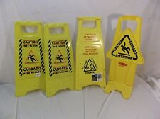 4 wet floor signs for sale  Peyton