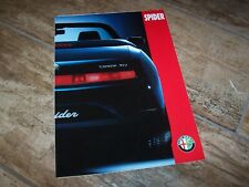 Prospectus / Brochure ALFA ROMEO Spider 1996 // comprar usado  Enviando para Brazil