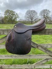 DAMAGED 17.5” 27 / Narrow Brown Pessoa CC Jump Saddle Foam Panels DAMAGED for sale  Shipping to South Africa