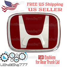 RED H Rear Emblem Trunk Badge Type R for Honda HRV HR-V 2019 2020 2021 2022, used for sale  Shipping to South Africa