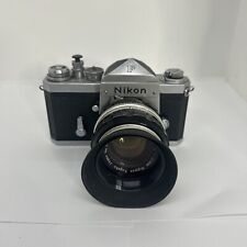 Usado, Buscador de prismas Nikon F 35 mm SLR cámara motorizada con Nikkor-S F = 50 mm segunda mano  Embacar hacia Argentina