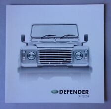 Folheto de vendas Land Rover Defender X-Tech original 2003 Reino Unido Mkt comprar usado  Enviando para Brazil