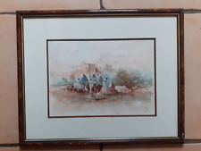 Tableau aquarelle orientaliste d'occasion  Toulouse-