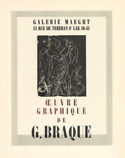 Georges braque lithograph for sale  Shipping to United Kingdom
