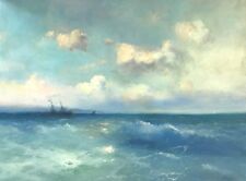 Seascape oil painting for sale  North Hollywood