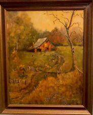 red framed canvas painting for sale  Coatesville