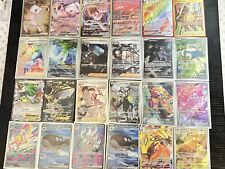 Lote de 25 cartas de Pokémon SOLO RARAS - VMAX GX EX V Arte Completo Arco Iris segunda mano  Embacar hacia Argentina