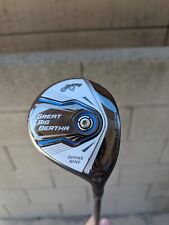 Callaway 2015 Great Big Bertha Divine Nine 9 Fairway Wood 24° - 38" feminino destro, usado comprar usado  Enviando para Brazil