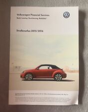 Volkswagen straßenatlas atlas gebraucht kaufen  Annaberg-Buchholz, Mildenau