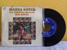 MARIA OSTIZ -N'A VEIRIÑA DO MAR / MIL ROSAS - 1970 RARO ESPAÑOL 7" SINGLE PS MPB segunda mano  Embacar hacia Mexico