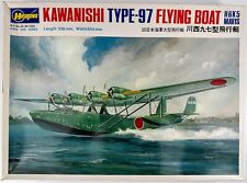 Kit modelo Kawanishi Type-97 barco voador H6K5 Mavis 1:72 Hasegawa JS-26 caixa aberta comprar usado  Enviando para Brazil