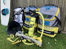 Complete Kitesurfing Kit - Board, 3 Kites, Bar & Lines, Pump, Harness for sale  CHICHESTER