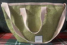 Macy straw tote for sale  Compton