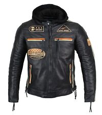 Herren motorrad lederjacke gebraucht kaufen  Krefeld