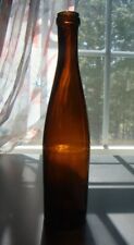 Antique 1880's Three -Piece Mold 10-1/4" Tall Hock Wine Bottle for sale  Shipping to South Africa