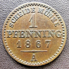 Preußen pfennig 1867 gebraucht kaufen  Berlin