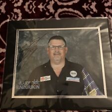 Gary anderson signed for sale  MANCHESTER