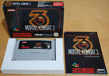 Mortal Kombat 3 para Super Nintendo SNES completo e em muito bom estado comprar usado  Enviando para Brazil