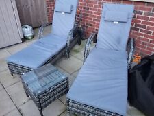 sun lounger rattan for sale  NORTHWICH