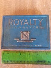Royalty cigarette tin for sale  WREXHAM