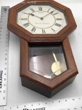 vintage wall clock wood for sale  Detroit
